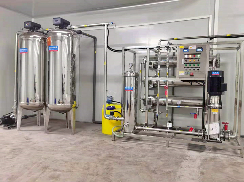 3T/H全自動反滲透純水機純凈水不銹鋼304材質無菌水箱